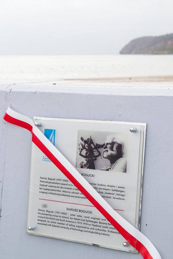 Dariusz Bogucki upamiętniony w alei Żeglarstwa Polskiego