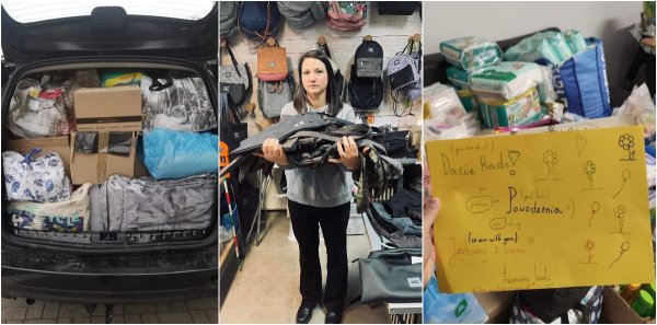 Gdyńska zbiórka dla uchodźców trwa