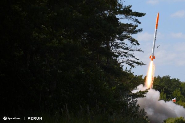 Gdyńska rakieta PERUN po kolejnym teście. SpaceForest przygotowuje się do następnego lotu