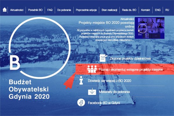 Poznaj i skomentuj 16 projektów miejskich BO2020
