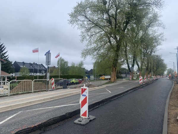 Rozbudowa ul. Wiczlińskiej – zmiany w organizacji ruchu od 11 maja