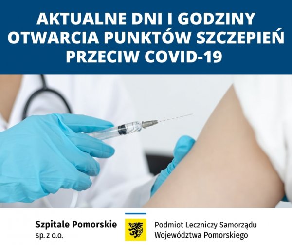 Punkty szczepień w szpitalach wznawiają działalność