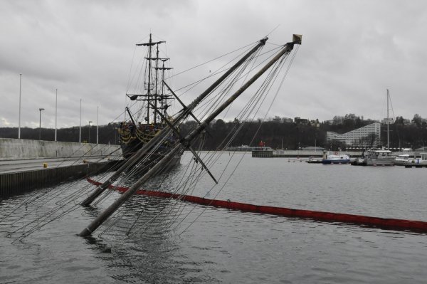 W gdyńskiej marinie ruszyła akcja wydobycia „Knudla”
