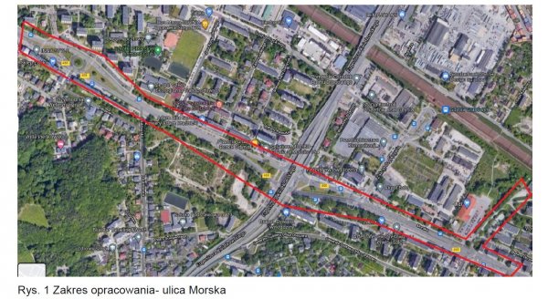 Szukamy projektanta fragmentu ulicy Morskiej 