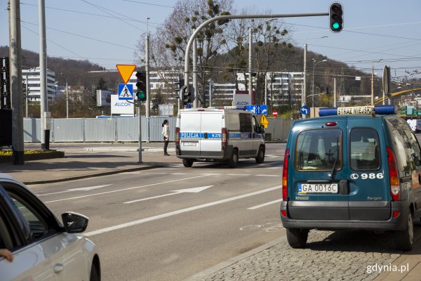 Ruch na gdyńskich drogach w czasie pandemii