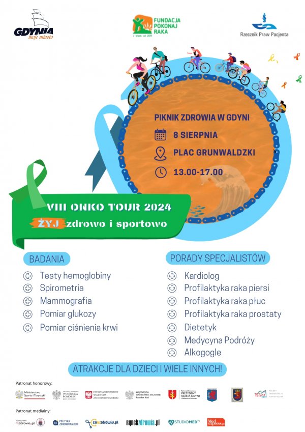 Sprawdź się na Pikniku Zdrowia! 8. odsłona „Onko Tour”