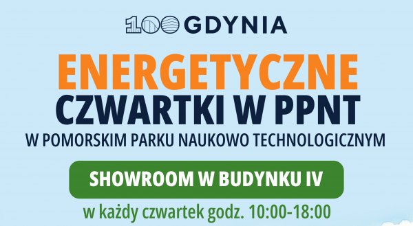 Zapraszamy na Energetyczne Czwartki w PPNT Gdynia