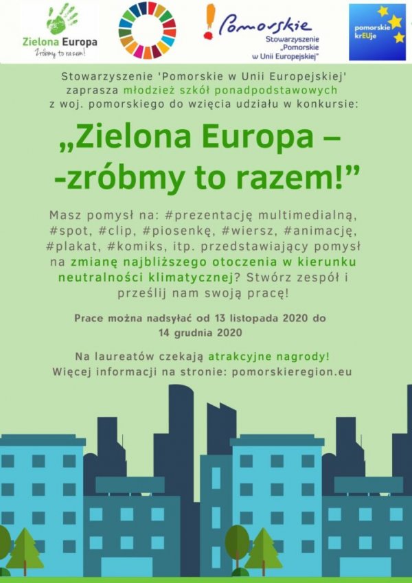 Co warto zmienić w otoczeniu? Konkurs dla młodzieży