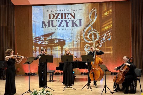 Międzynarodowy Dzień Muzyki w Szkole Muzycznej I i II st. im. Z. Noskowskiego (fot. Malwina Radziejewska)