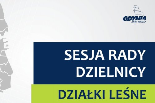Mapa z oznaczoną na zielono dzielnicą Działki Leśne.