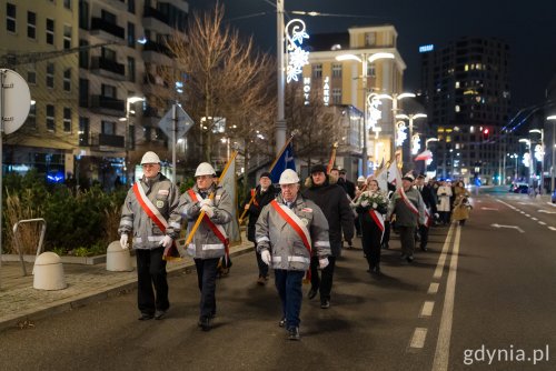 Gdyńskie uroczystości upamiętniające ofiary stanu wojennego (fot. Paweł Budziński)