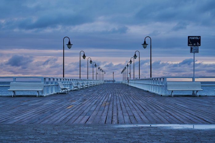 W oczekiwaniu na zimę w Gdyni. Zdjęcie z naszej grupy na FB „Gdynia w obiektywie