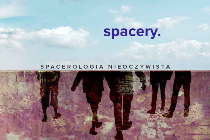 Grafika kampanii Odkryj w Gdyni nieoczywiste. Spacerologia - spacery.