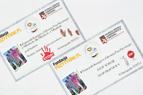 II Pomorski Kongres Zdrowia Psychicznego w Gdyni – STOP agresji. STOP przemocy 14-15 Listopada (mat. FundacjaPozytywni)