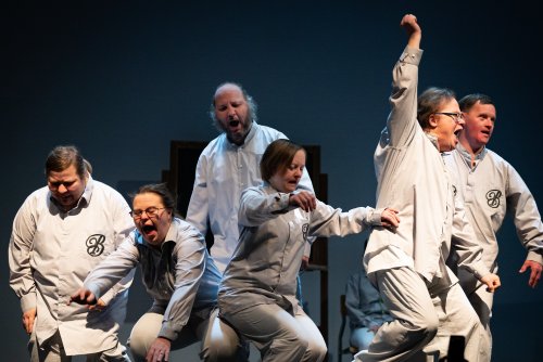 Zdjęcie archiwalne ze spektaklu Teatru BRO (fot. Małgorzata Bilicka)