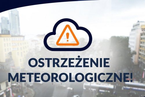 Ostrzeżenie 2. stopnia przed gwałtownymi burzami ma obowiązywać do godz. 6:00 w czwartek (grafika: UM Gdynia)