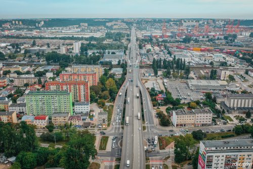 Gdynia ogłosiła postępowanie na opracowanie dokumentacji projektowej dla strategicznej rozbudowy Estakady Kwiatkowskiego (fot. Marcin Mielewski)