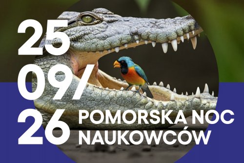 Plakat Pomorskiej Nocy Naukowców w Experymencie