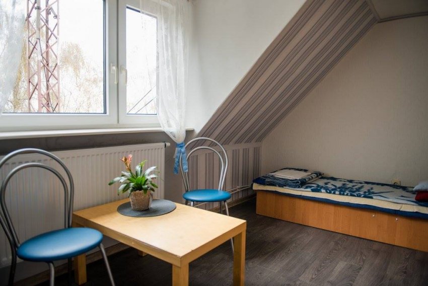 Stanica Harcerska BP hostel, widok na pokój
