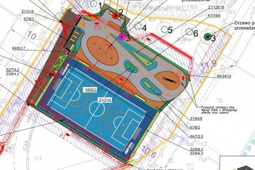 Projekt zagospodarowania terenu przy ul. Złotej w Gdyni 