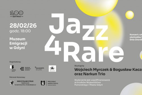 Jazz 4Rare odbędzie się w Muzeum Emigracji w sobotę, 28 lutego (mat. prasowe Muzeum Emigracji)