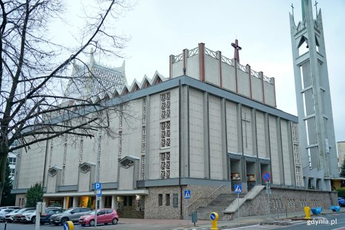 Kościół pw. Najświętszego Serca Pana Jezusa w Gdyni (fot. Magdalena Czernek)