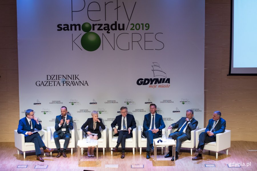 Pierwszy dzień kongresu „Perły Samorządu” w Gdyni, fot. Dawid Linkowski