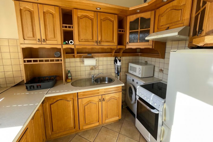Kuchnia w obiekcie Apartament Tomasz