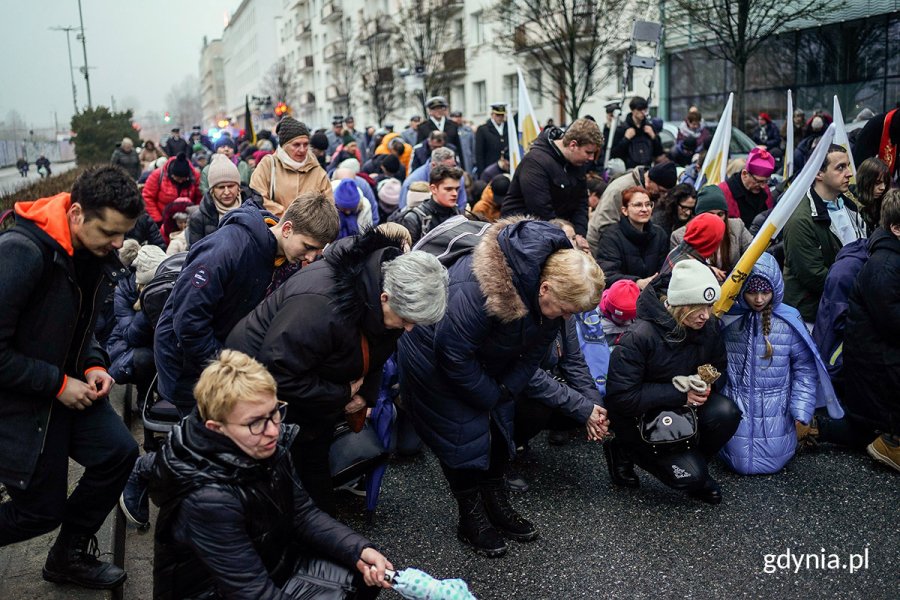 Droga krzyżowa w Gdyni. Fot. Mirosław Pieślak