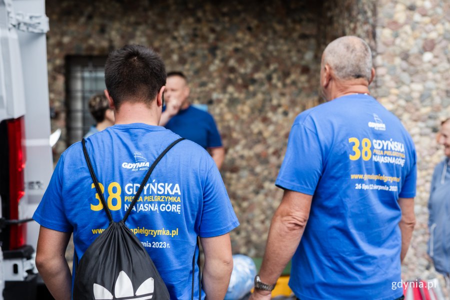 38. Gdyńska Piesza Pielgrzymka na Jasną Górę. Fot. Karol Stańczak