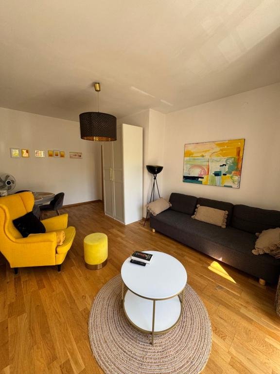 Salon w obiekcie noclegowym Słoneczna Gdynia