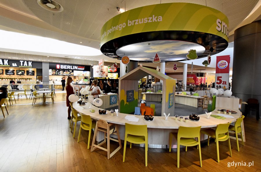 Otwarcie strefy „Smaczkowo” w Centrum Riviera, fot. Kamil Złoch