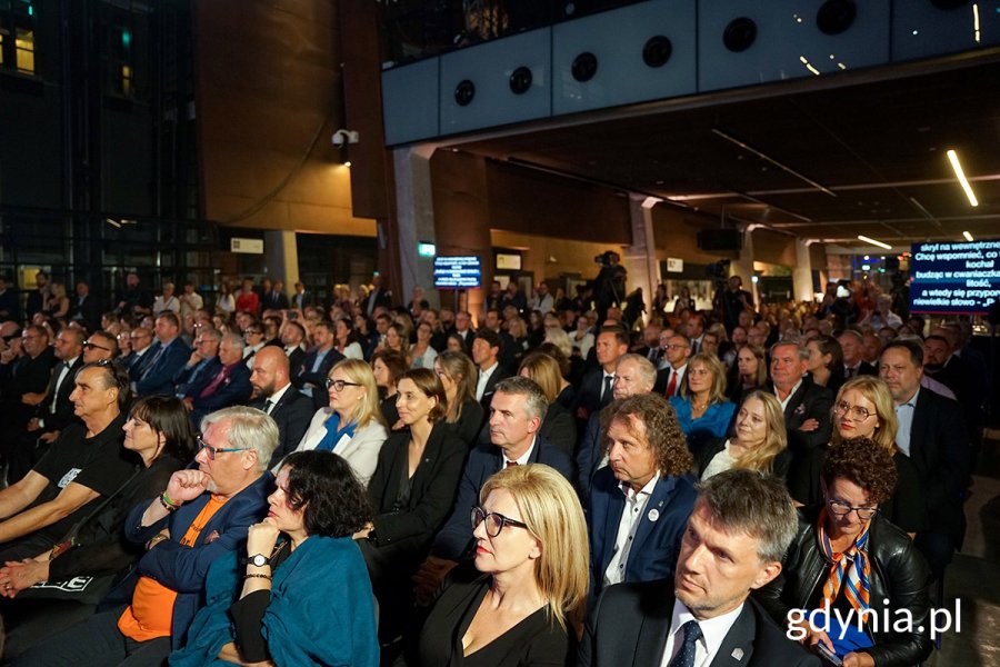 Gala Medalu Wolności Słowa 2023 w Europejskim Centrum Solidarności w Gdańsku, fot. Mirosław Pieślak