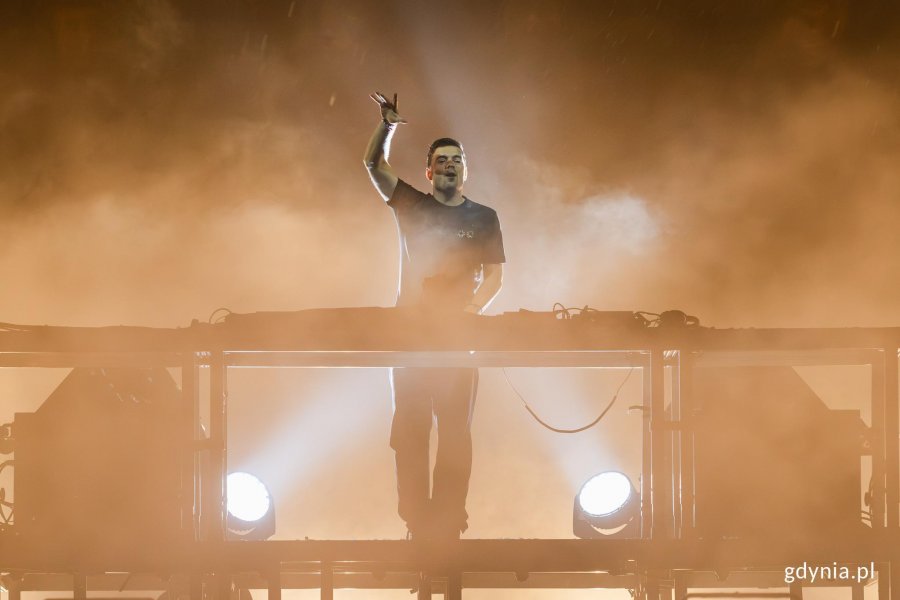 Martin Garrix podczas koncertu na Open'erze 