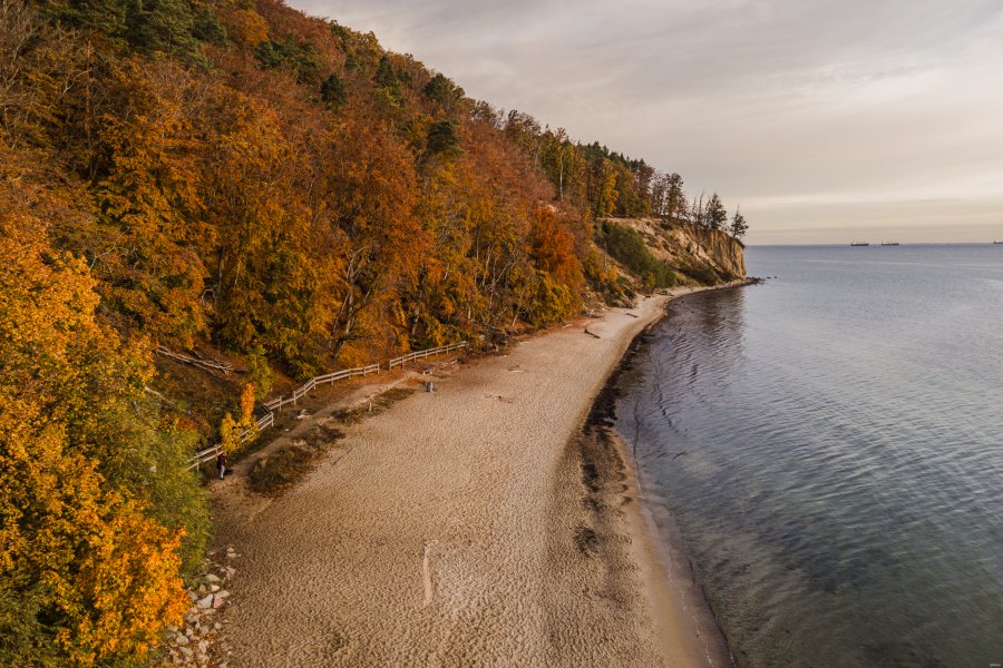 Plaża w Orłowie // fot. Karol Stańczak 