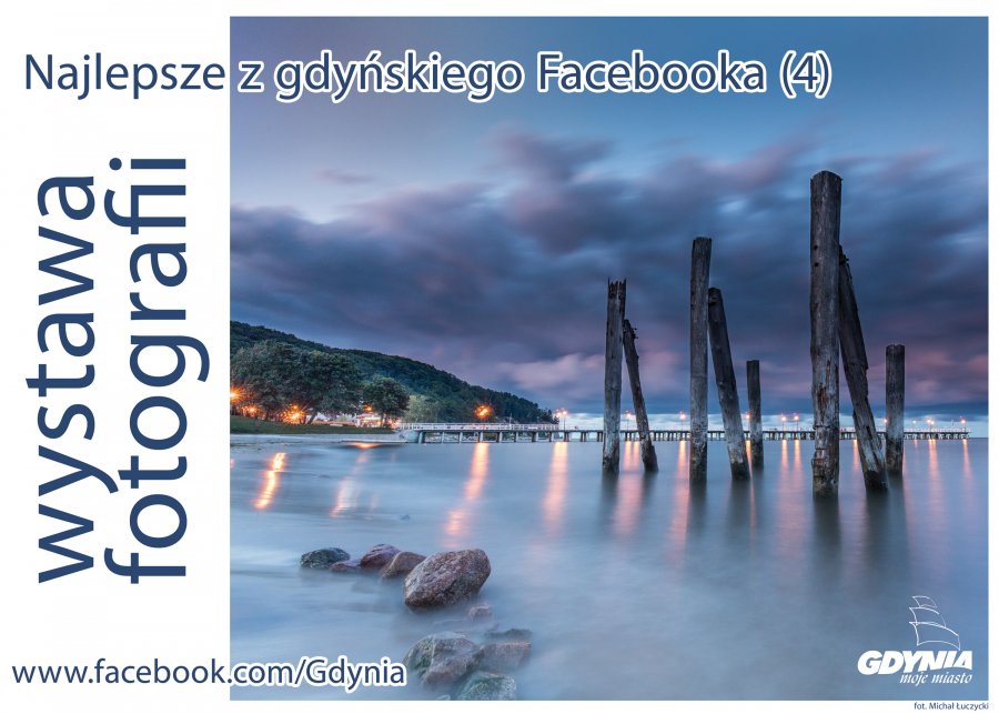 Wystawa Najlepsze z gdyńskiego Facebooka - plansza tytułowa