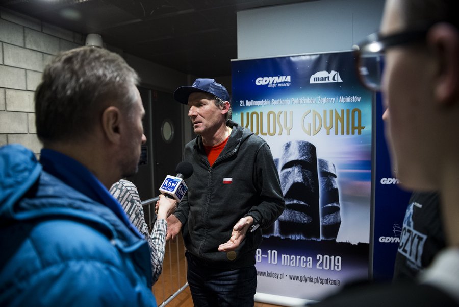 Pierwszy dzień Ogólnopolskich Spotkań Podróżników, Żeglarzy i Alpinistów w Gdyni, fot. Przemysław Kozłowski