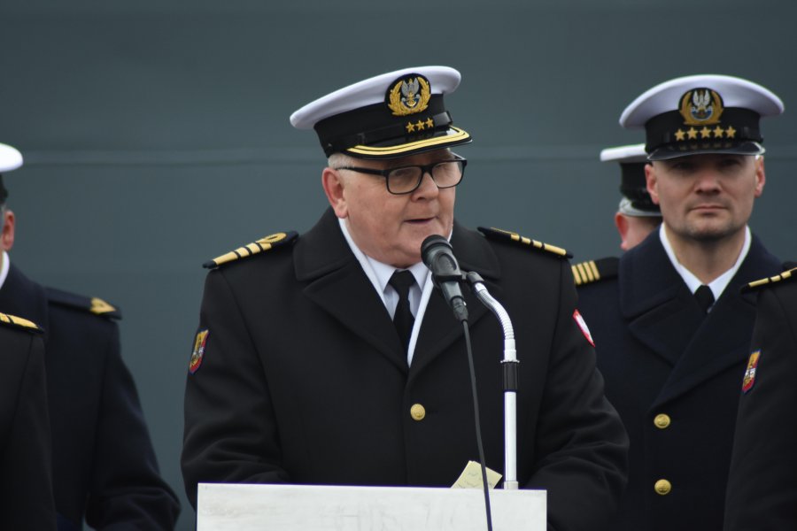 Zmiana na stanowisku Komendanta Portu Wojennego w Gdyni, fot. Lechosław Dzierżak