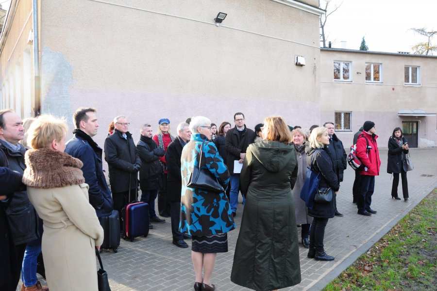 Wizyta studyjna w ramach konferencji pn. Zmiany klimatu a wody opadowe, zorganizowanej przez Ministerstwo Rozwoju we współpracy z Ministerstwem Środowiska w Gdańsku, fot. Michał Kowalski