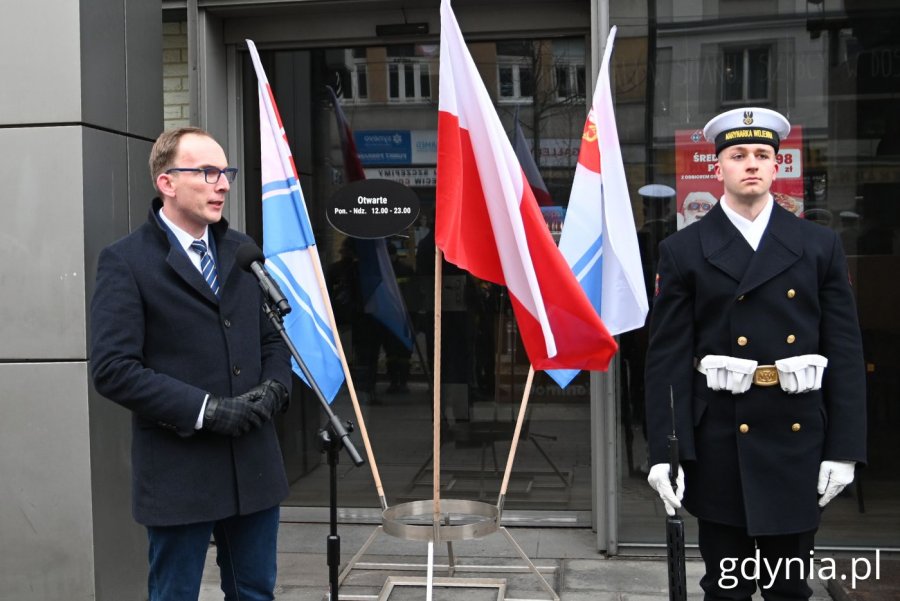 Jakub Ubych, wiceprzewodniczący Rady Miasta Gdyni (fot. Magdalena Starnawska)