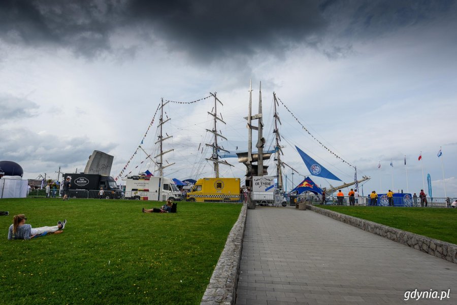 Zawody Red Bull Slackship 2017 w Gdyni // fot. D. Linkowski