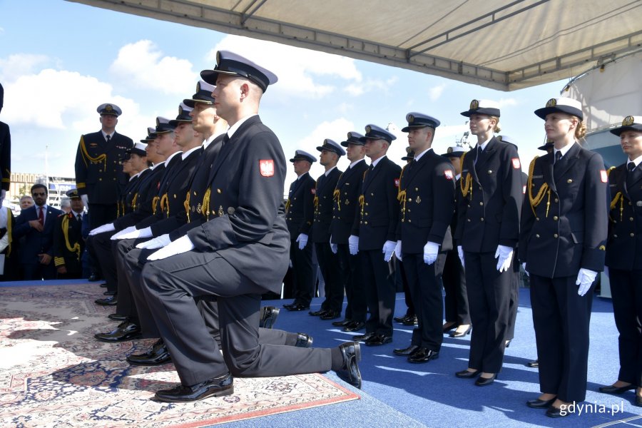 Promocja oficerska na ORP Błyskawicy // fot. Magdalena Czernek