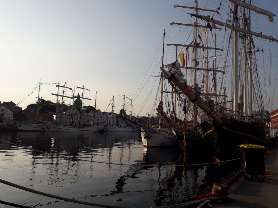 Pogoria na The Tall Ships Races 2018 w norweskim Stavanger