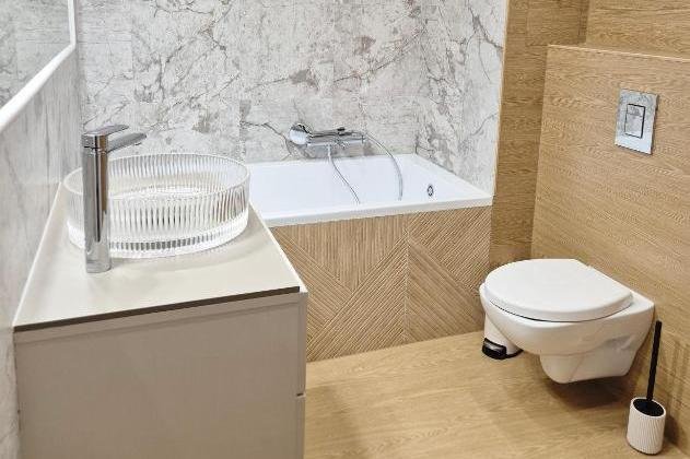 Łazienka w obiekcie noclegowym Dolce Mare