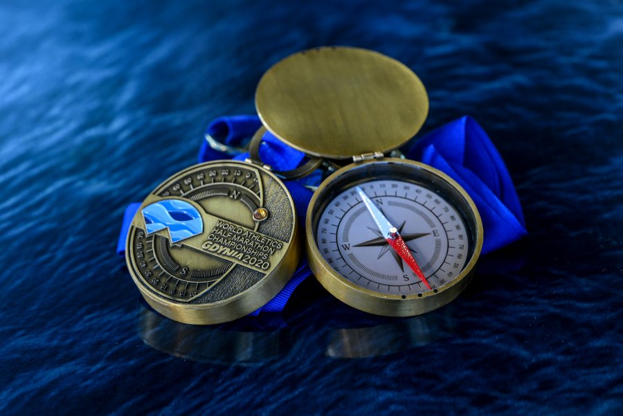 Zaprezentowaliśmy medal World Athletics Half Marathon Championships – Gdynia 2020