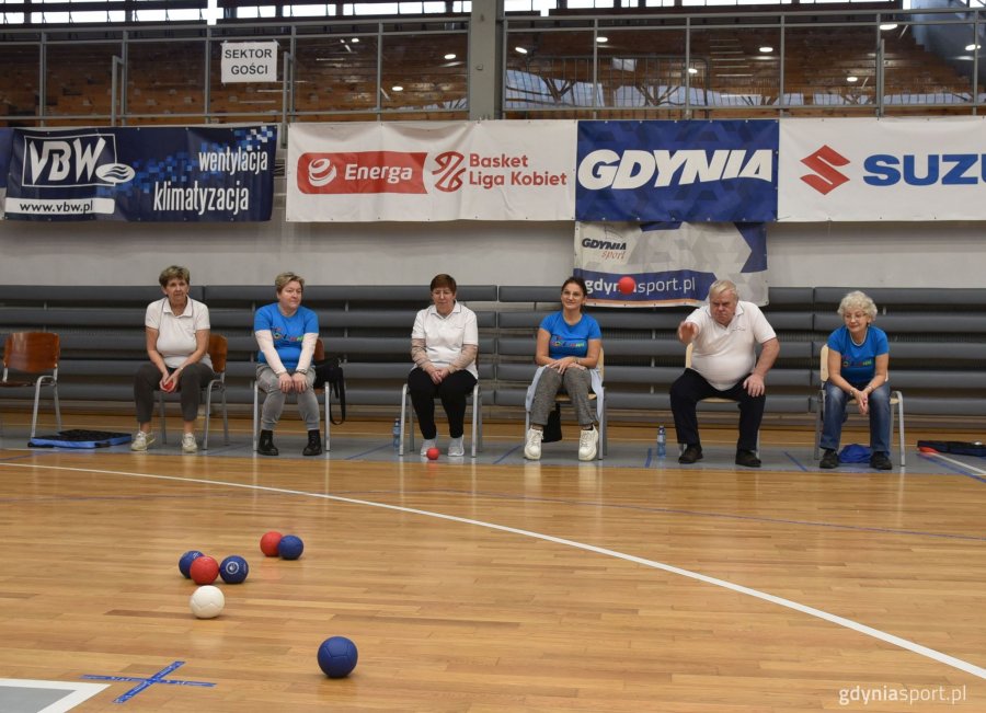 Pierwsze Integracyjne Zawody Boccia // fot. M. Urbaniak/gdyniasport.pl