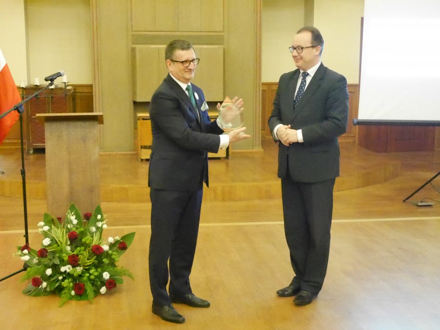 Marek Wysocki z Nagrodą Rzecznika Praw Obywatelskich // fot. materiały prasowe