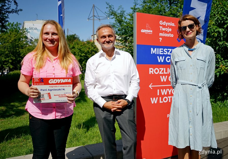 Wręcznie nagród w ramach loterii „Rozlicz PIT w Gdyni”, fot. Kamil Złoch