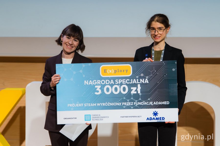 Nagroda specjalna fundacji Adamed (fot. Paweł Budziński)