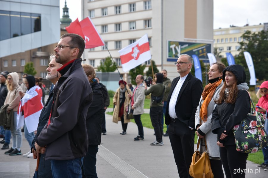 Koncert "Volnego Choru" w muszli koncertowej w Gdyni. Fot. Karolina Szypelt